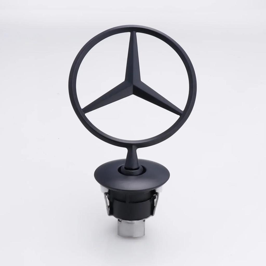 Autoaufkleber C200 E300 Heiß 2026 Für Benz 1 Stück Mercedes Benz Auto Motorhauben Logo Emblem Zinklegierung Abzeichen Für W204 W220 C180 C200