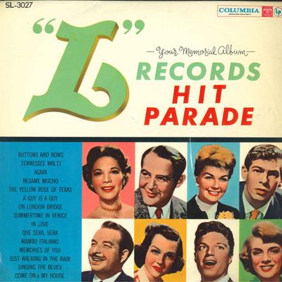 LP Record VARIOUS L Records Hit Parade Your Memor SL3027 NIPPON COLUMBIA 1956 Japan Pop Used