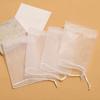 50Pcs Hangable Bath Foaming Mesh Bags with Drawstring Shower Gel Saver Pouch  for Facial Cleanser