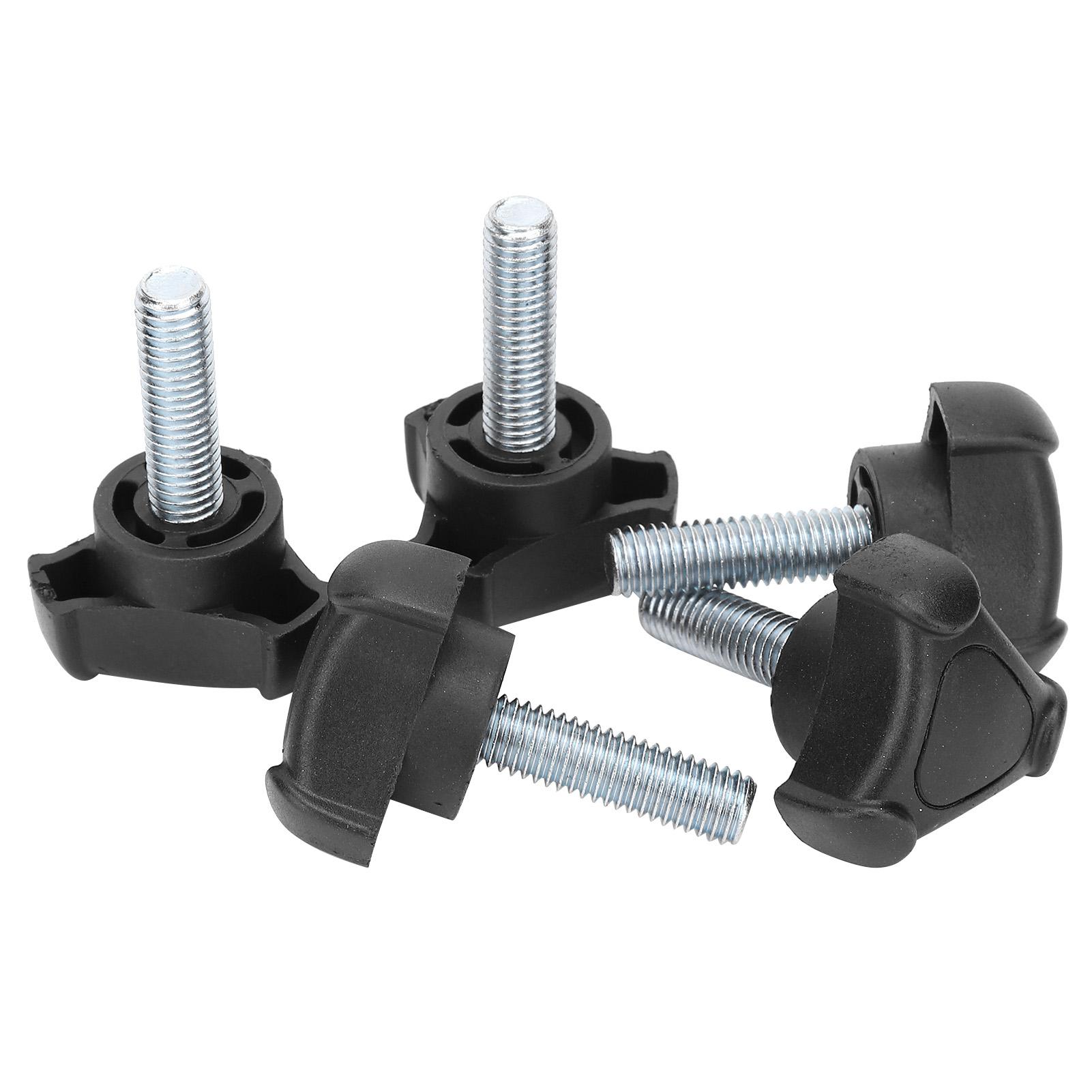 

5 шт. M8 28 мм Зажимной винт АБС-пластик Треугольная головка Ручка-барашек Крепеж