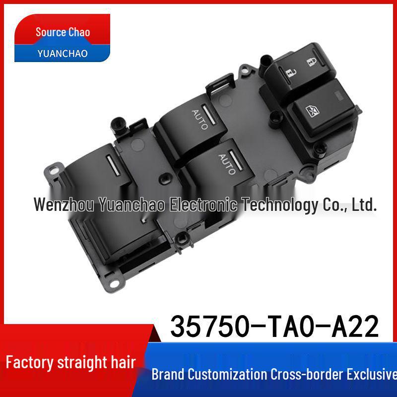 

Honda Accord Window Control Switch Assembly 35750-TA0-A22 Electric