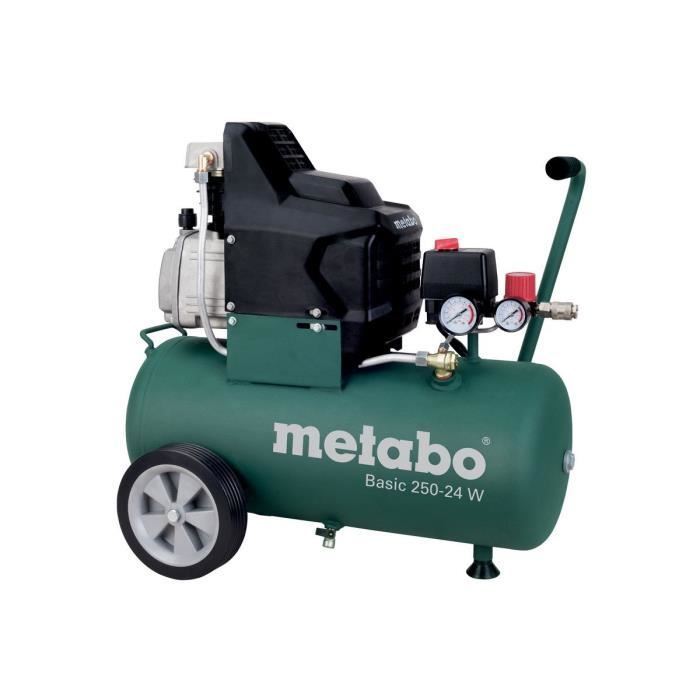 Compresseur METABO BASIC 250-24 W - 24L - 1,5KW - 8 bar