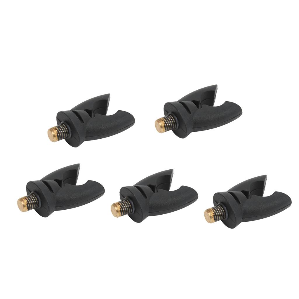 Fishing Rod Rest Head Prevent Slip Silicone Fishing Pole Grip Holder Bracket for Sea Fishing 5pcs