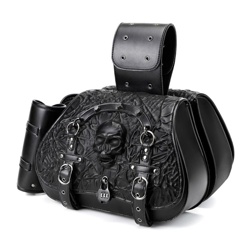 

Large Capacity Spacious Water Resistant Motorcycle Saddlebags With Secure Combination Lock For Rides Weatherproof Design 1