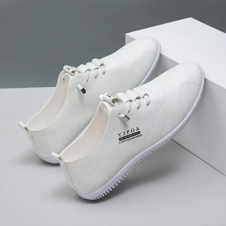 Popular Casual Sports Shoes Trendy Men's Shoes Comfortable Versatile Little White Shoes Driving a Pedal Doudou Shoes