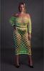 Long Sleeve Top with Long Skirt XL/XXXXL Ouch! by Shots