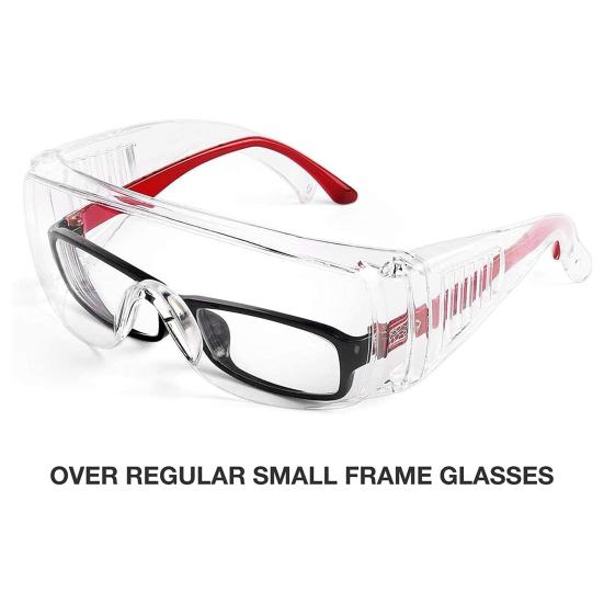 Staubdichte Tropfenabweisende Transparente Schutzbrille Goggles Schutzkleidung für die Augen