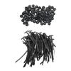 Pack of 100 Nylon Cable Ties Straps Designed for Extreme Climates -40℃ To 85℃ Ideal for Motorcycle Accessories Fixing