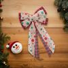 Christmas Bow Wreath Decor Bows for Treat Bags Tree Topper Ornaments Birthday Decorations Bows for Treat Bags Ribbon Party