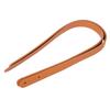 2Pcs Bag Hand Strap Split Leather DIY Hand Made Handbag Parts with 8 Set Bronze Rivets
