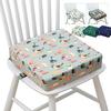 Children Kids Increased Booster Seat Non Slip Booster Cushion Dining Seat Cushions Adjustable Removable Baby Safety Cushions