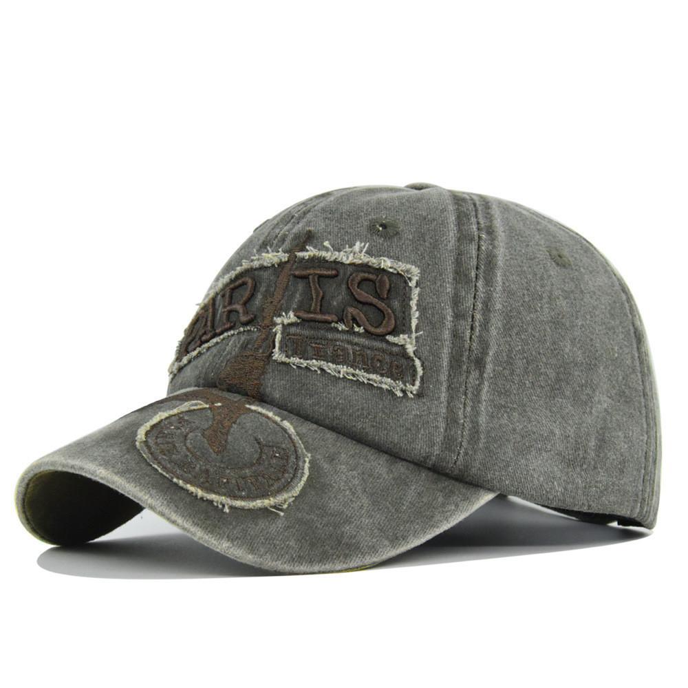 Tongue Hat Duck Letter Embroidered Baseball Hat Retro Make Old Sun Hat Fashion