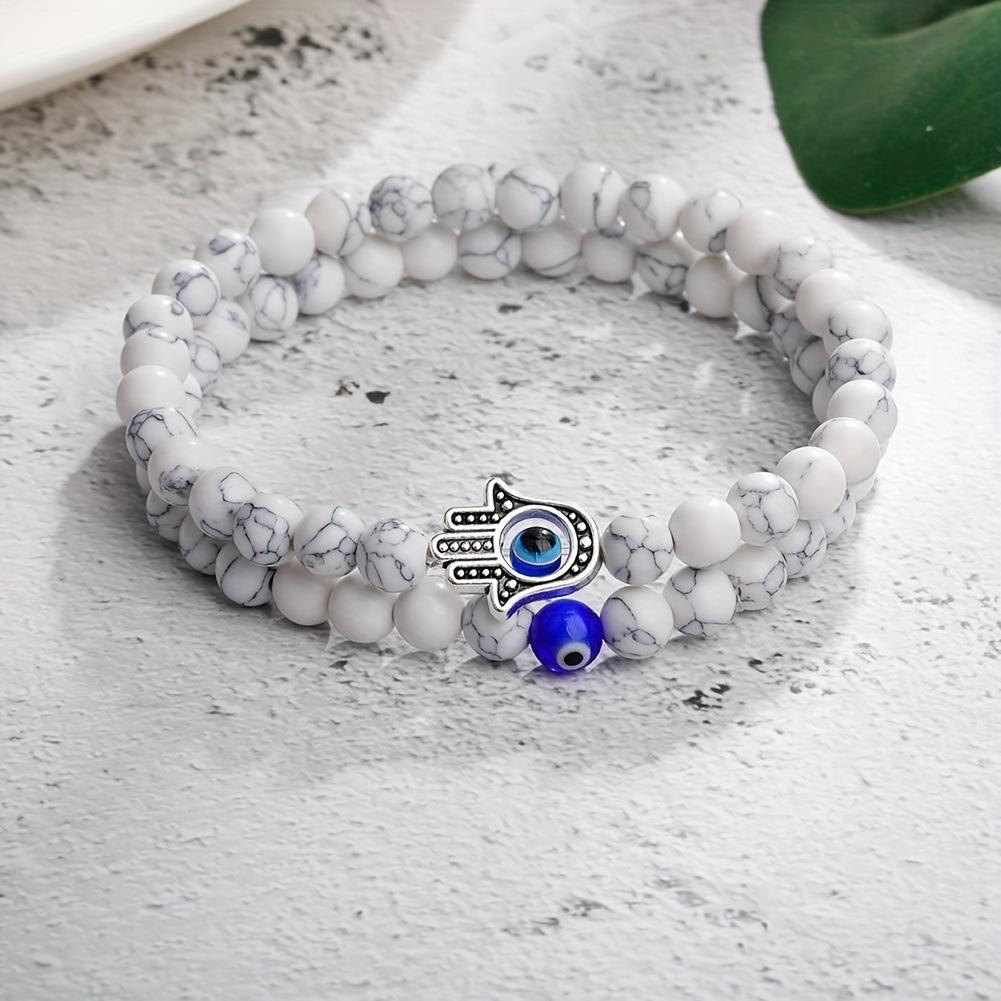 JYL TS Bracelet Cross  Two-piece Set Design Feng Shui Faith & Fashion N266 слоновая кость