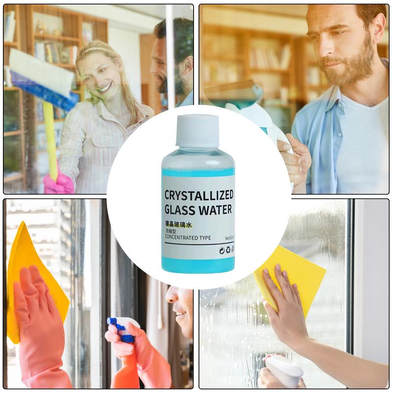 Auto Window Cleaner Concentrated Rainproof Glass Cleaner 50ml Rainproof Windshield Cleaning Liquid Mild Cleaning Agent For Bird