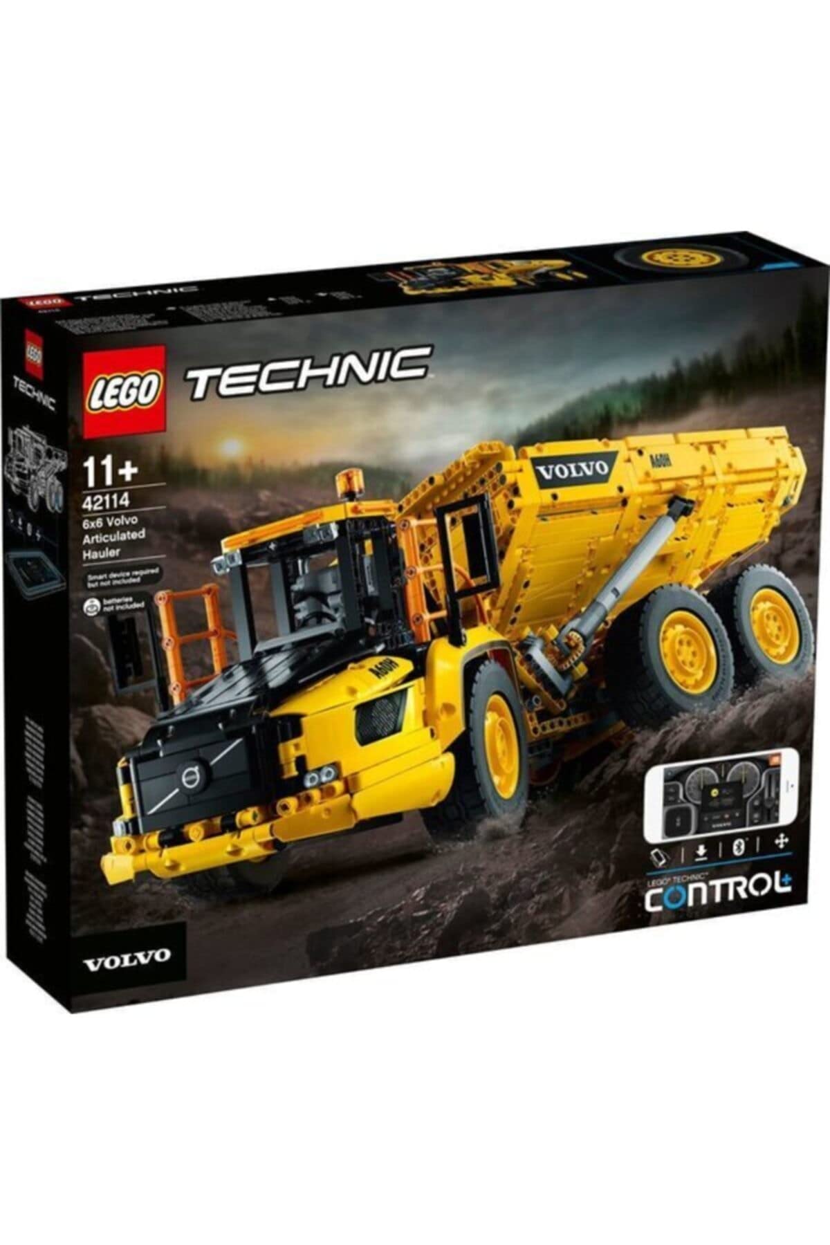 

LEGO Technic 6x6 Сочлененный самосвал Volvo 42114