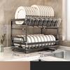Hongfu Double-Layer Kitchen Dish Drying Rack