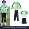 Children's Autumn/Spring School Uniform: Windbreaker, Sports, and Performance Three-Piece Set