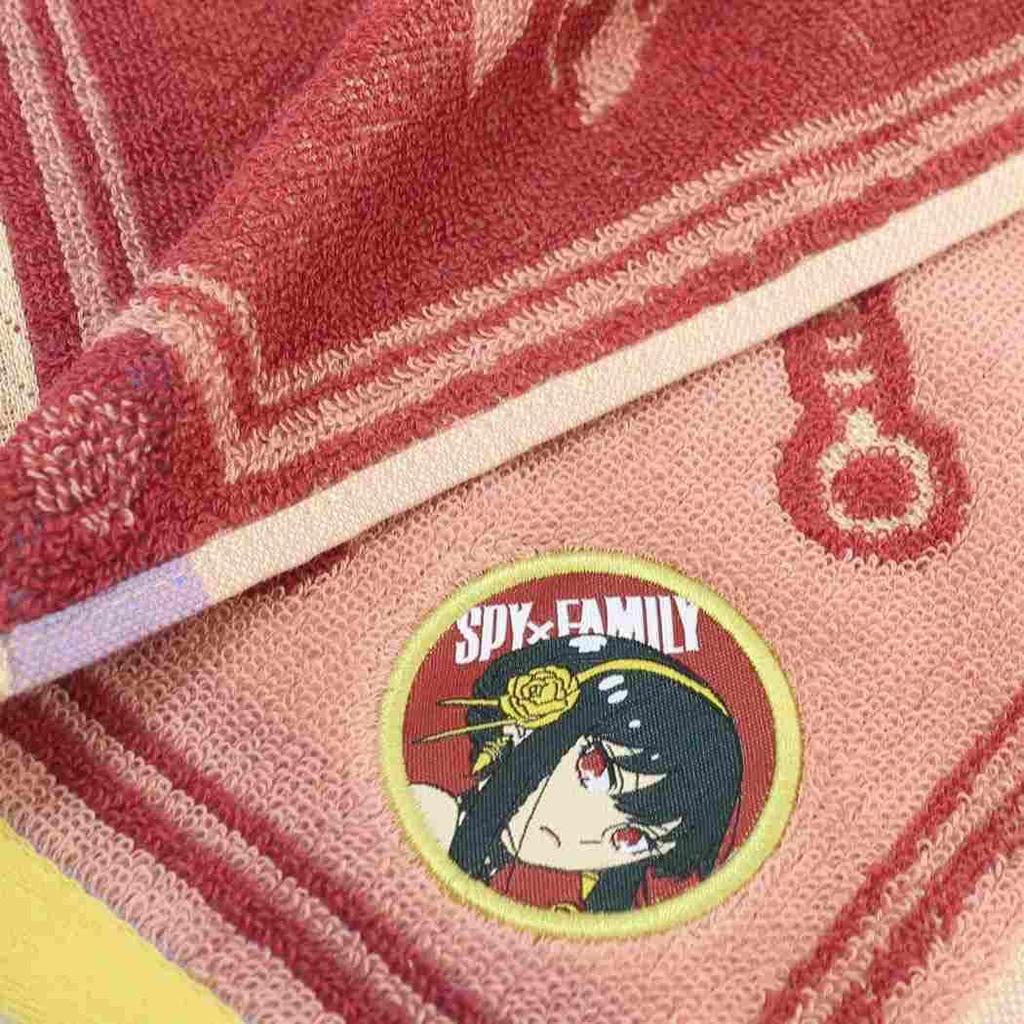 Marushin Yoru Icon Face 34 x 4875000800 SPY×FAMILY Towel, Approx. 80cm,