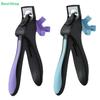 U-shaped French False Nail Scissors Nail Clipper With Nail Positioning Adjustable Nail Tip Cutter Trimmer Manicure Tool