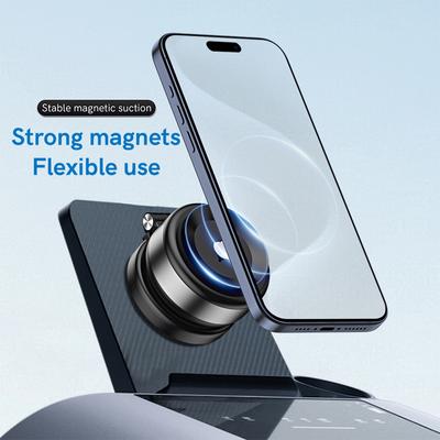 Magnetic Suction Cup Magnetic Phone Holder Lazy Multi-functional Foldable Storage Holder Vacuum Suction Phone Holder