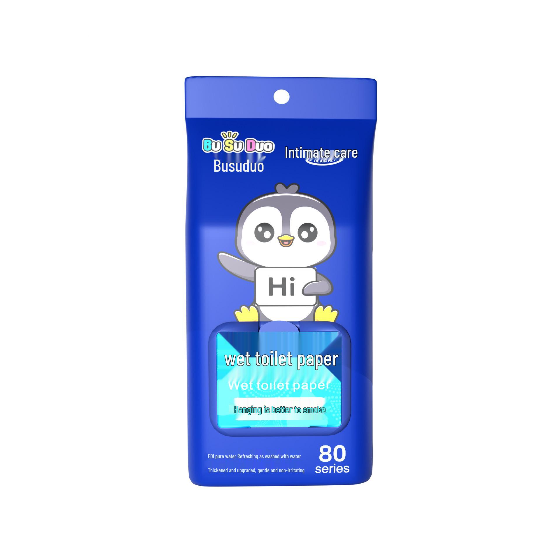 

«Упаковка из 80 влажных туалетных салфеток для домашнего использования»