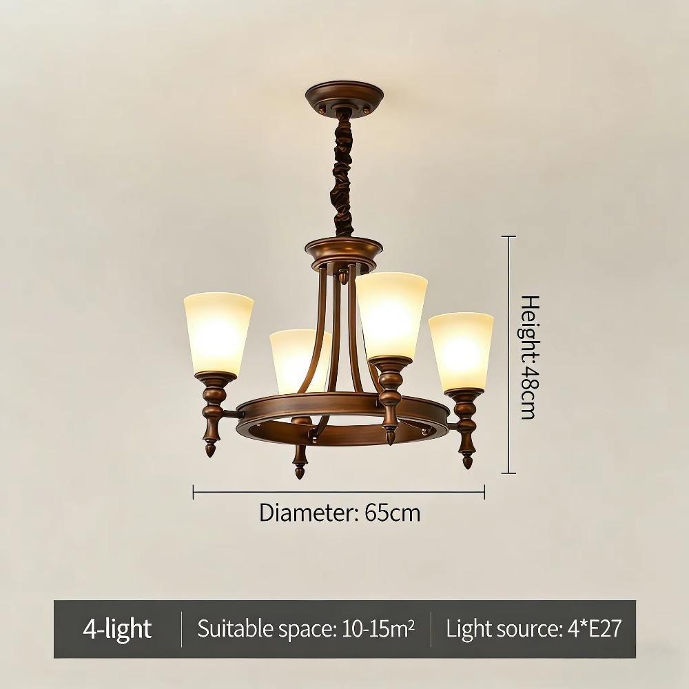 Retro Led Pendant Light Home Decoration Living Room Master Bedroom Dining Room Kitchen Hotel Light Fixture