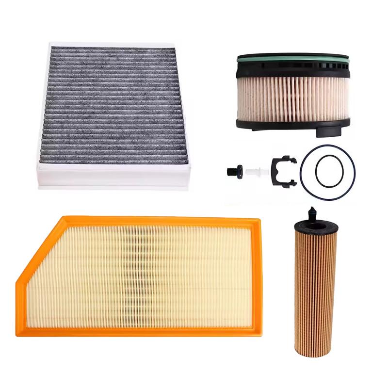 

4PCS Filter Set A6540940004 A6541801100 A6540920005 A1668300018 For Mercedes Benz E220d (W213)2.0TDI Diesel 2016 - A Set
