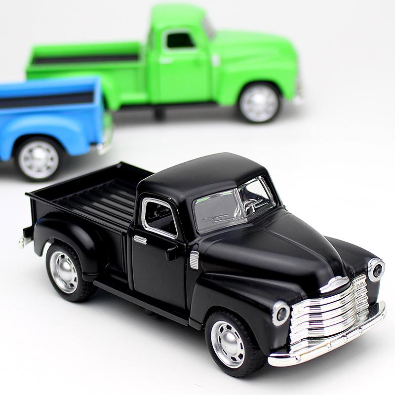 Die-cast Model Toys,Car Alloy Ford Pickup Trucks,Classical Vintage Metal Models,Dining Table Decorations, Home, Car, Office, Children, Gift Sky