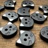 New 10Pcs Decorative Fasteners For Clothing Cute Cartoon Cat Buttons With Ears Resin DIY Craft Buttons For Sewing And Crafting