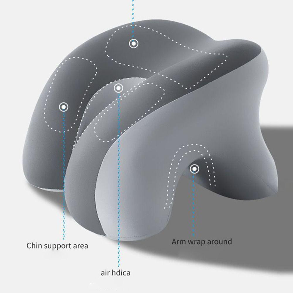 Breathable Student Sleeping Pillow High Density Hand Pillow Portable Office Nap Pillow