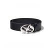 Unisex Fashionable Retro Belt With Sturdy Metal Clip Ideal For Ensembles Stylish