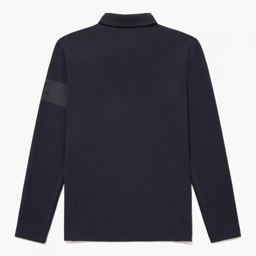 MunSingwear Men S Long Sleeve Melange T ShirT Navy mr121mTl13
