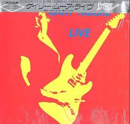 

LP Record GARY MOORE - Live 25AP2677 JET 1983 Japan Obi Rock Used
