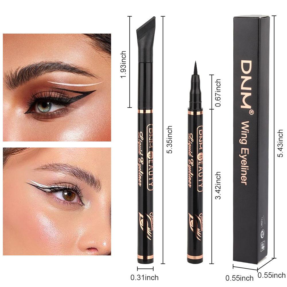 DNM Wing-Tail Coloured Eyeliner Non-Smudge Matte Natural Eyeliner Quick Dry Eyeliner