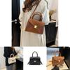 Fashionable Minimalist Shoulder Bag Versatile Pu Leather Tote For Daily Commuting