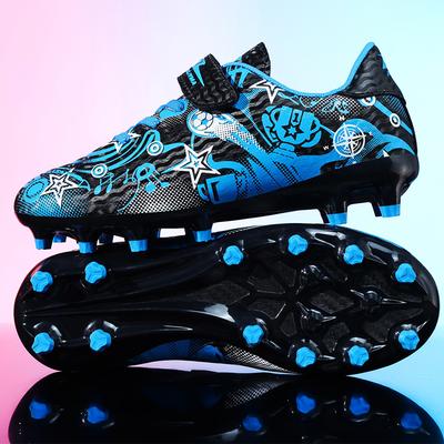 28-39 Scarpe da Calcio da Ragazzo Chiodate Gomma Suola Morbida Bambino Professionale Allenamento Erba Artificiale Scarpini da Calcio per Ragazze
