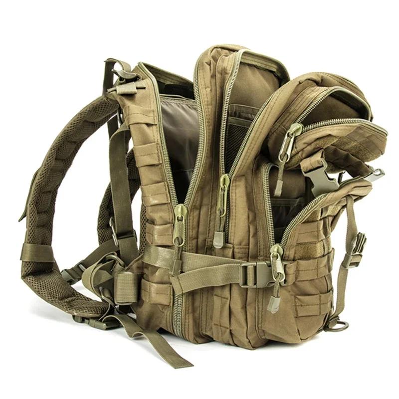 

Lqarmy 35L Tactical Backpack Molle Assault Rucksack Men Women Backpacks Travel Camping Mochila Militar Tatica Hunting Hiking Bag армія зелений колір