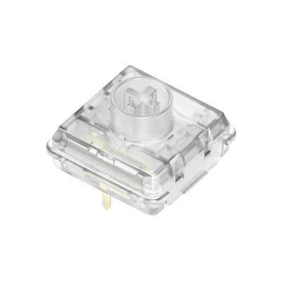 Kailh Crystal Switch Customized Low Profile Key Switch Compatible with Haute42 Leverless Controller Thin Switch for Series High Durability Transparent