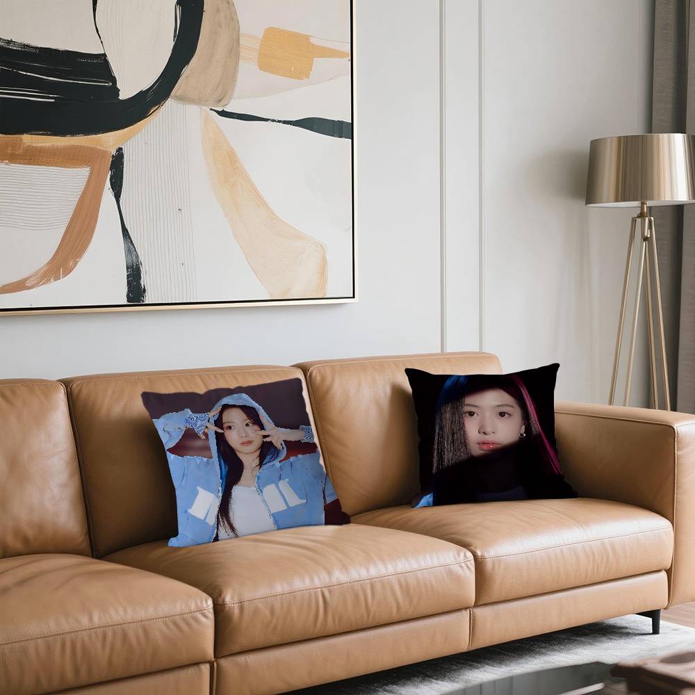 Singer A-AHYEON Cushion Cover Pillowcase Upholstery Sofa Throw Pillow Home Decor Pillowcas