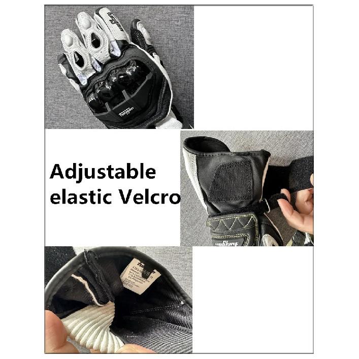 Motorcycle Gloves Afs6  Afs18 Security Protection Windproof Motocross Mittens Touch Screen Men's Leather Motorbike Glove
