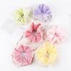 French Lace Floral Hair Tie - Women's Korean Style Large Intestine Hair Accessories.