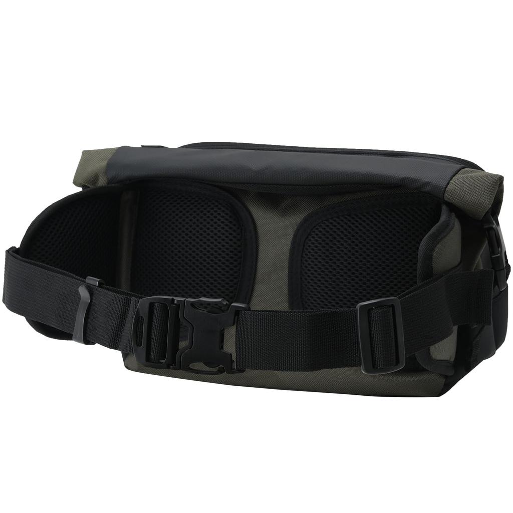 RS TAICHI Motorcycle Body Bag, Waist Bag, Waist Pouch, Waterproof, Touring, WP Hip Bag, RSB279, Unisex, Adult, KHAKI