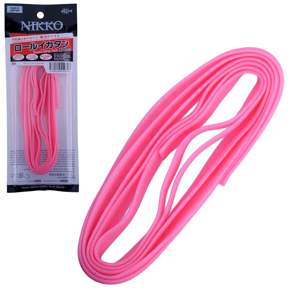 Nikko Kasei Rolled Ikatan 150cm C04 Keimura Clear Pink
