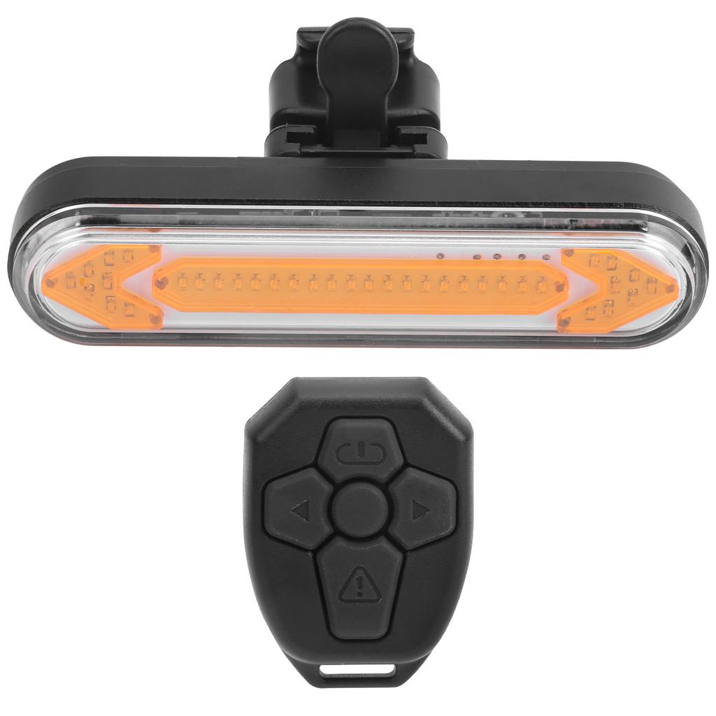 Mountain Bike Turn Signal Tail Light USB Rechargeable Bicycle Remote Control Rear Light