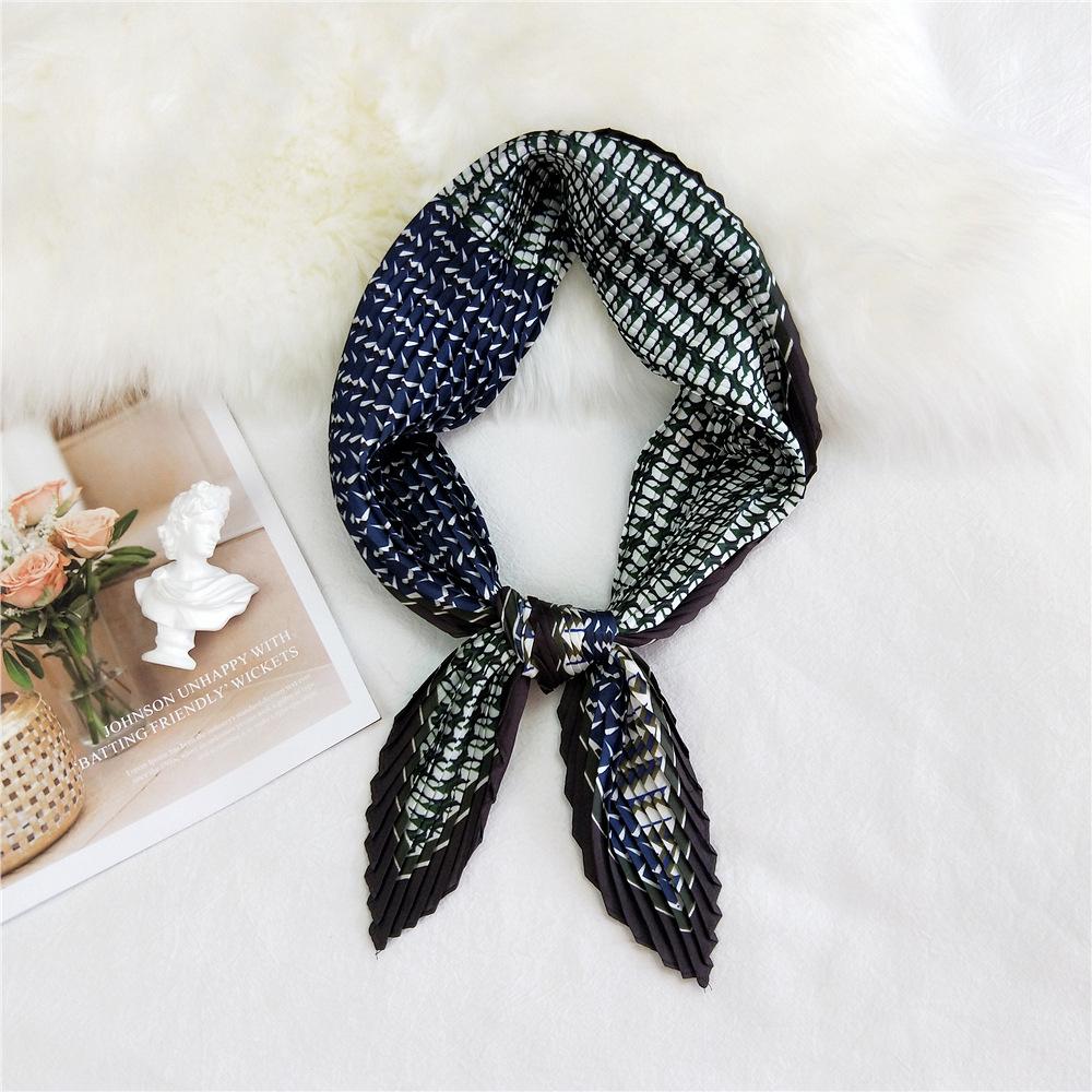 Fashion Decoration Scarf Hairband Tie Hair 70 Small Square Scarf Silk Scarf Women'S Spring And Autumn Versatile Small Scarf Professional Scarf