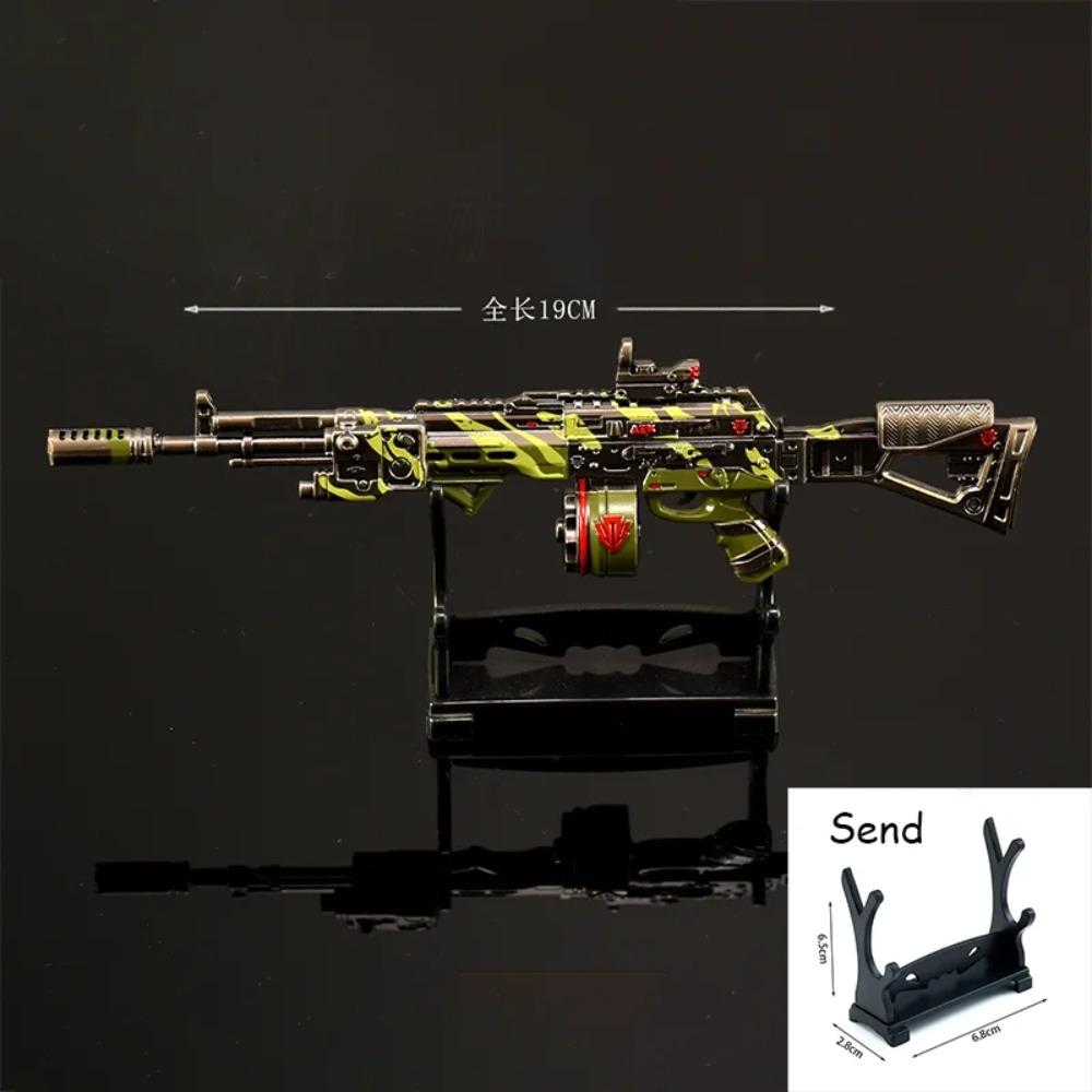 19cm Arena Breakout AEK Toy Gun Model Military Tactical Theme Metal Ornaments Crafts Collections Game Peripherals Gifts