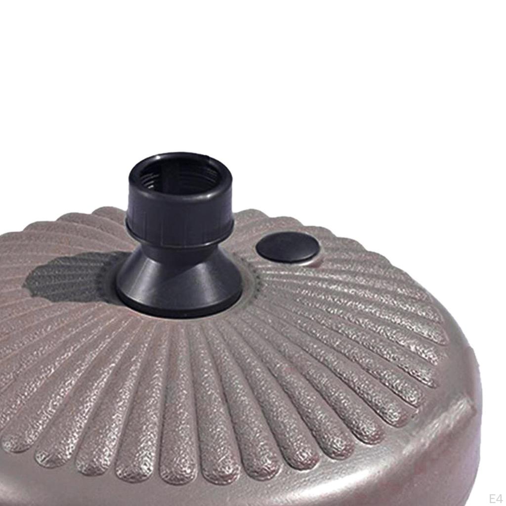 Base Ombrellone Staccabile Ampia Apertura per Supporti Riempibili Patio Esterno