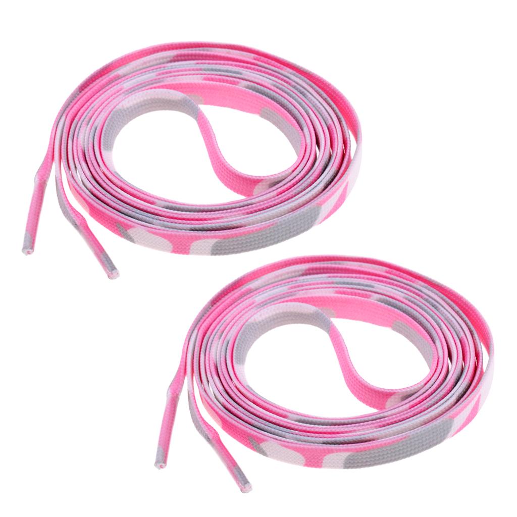 3 Pairs Knitted Laces for Shoes and Roller Skates, Men Women Skates Shoelaces Strings Replacement