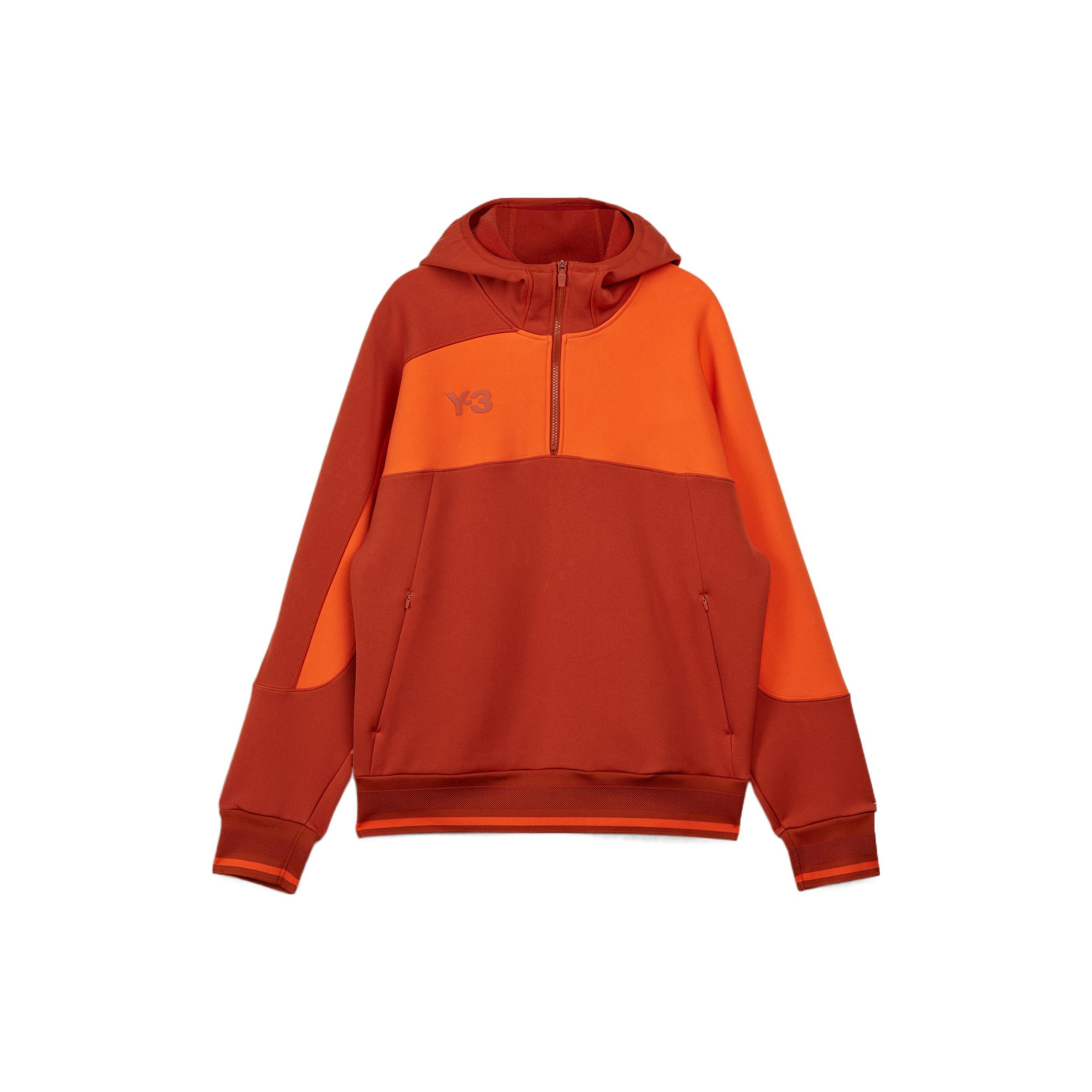 Толстовки Adidas Мужские Оранжевые С капюшоном Умеренный Обычный HT2283 S