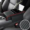 Boîte d'accoudoir de voiture Épaissir Coussin de hauteur Repose-bras Coussin avec poche Porte-gobelet pour mouchoirs Coton à mémoire de forme Support de coude Coussin de hauteur